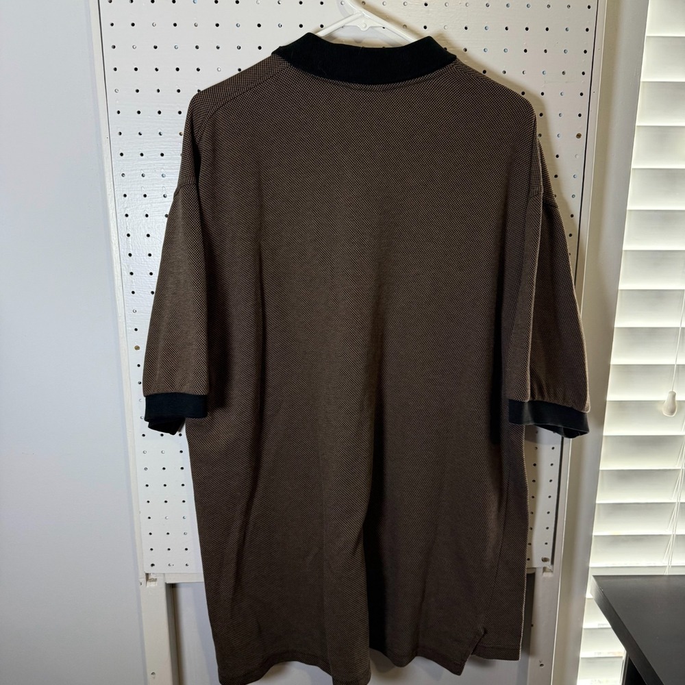 Harley Davidson Motorcycles Polo Shirt Men's Size‎ 2XL Brown Cotton Short Sleeve - Picture 6 of 9